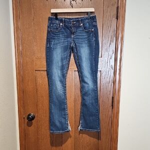 Maurices Dark Blue Boot Cut Jeans